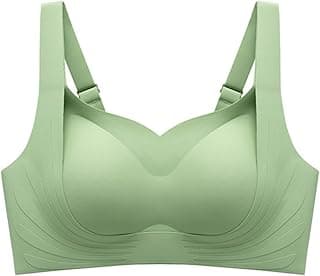 Smoothing Bras Anti-Sagging Wireless Push Up Bra for Women Comfy Bra for Older Women No Underwire Full Coverage Bras