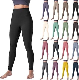 Sweetflex Resistance Leggings for Women High Waisted Tummy Control Yoga Pants Casual Comfy Gym Workout Leggings 2025
